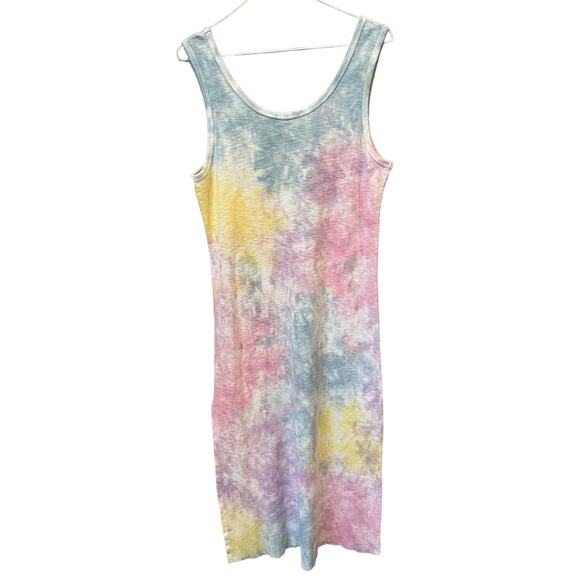LoveShackFancy Citra Tie Dye Tank Midi Dress Size Large - Picture 9 of 13